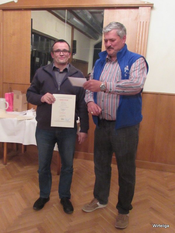 9. Platz - SC Fritz - 2017 Siegerehrung Weinviertel Ost
